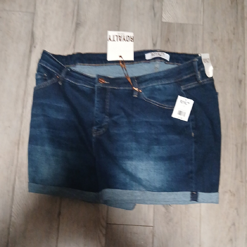 Denim Blue Women's Shorts